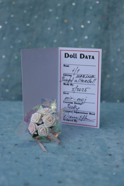 Molly - OOAK - 11" Porcelain Doll - from Dianna Effner mold Expressions - MAFD