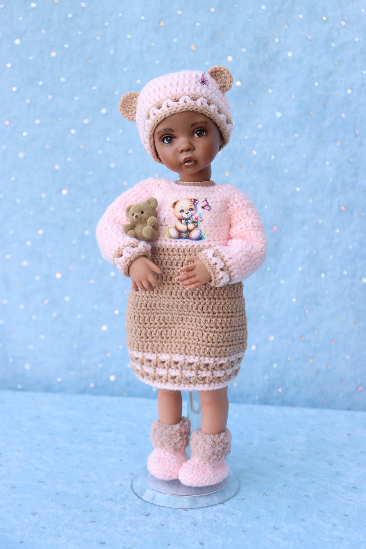 Precious - OOAK - 11" Porcelain Doll -from Dianna Effner mold Expressions - MAFD