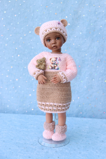 Precious - OOAK - 11" Porcelain Doll -from Dianna Effner mold Expressions - MAFD