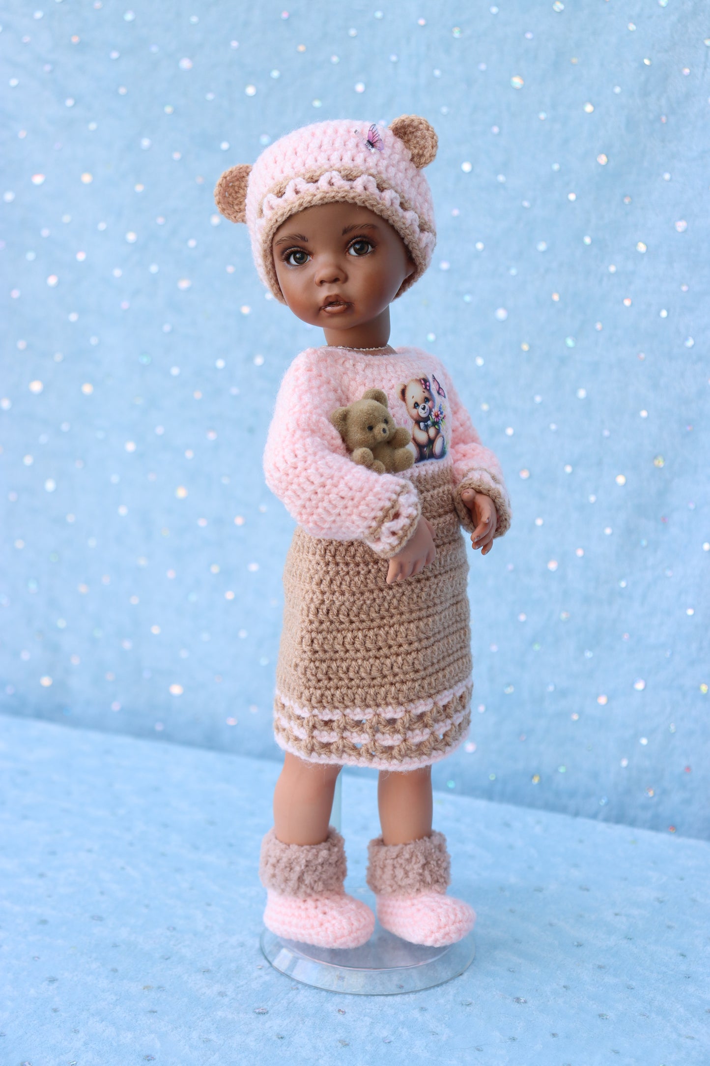 Precious - OOAK - 11" Porcelain Doll -from Dianna Effner mold Expressions - MAFD