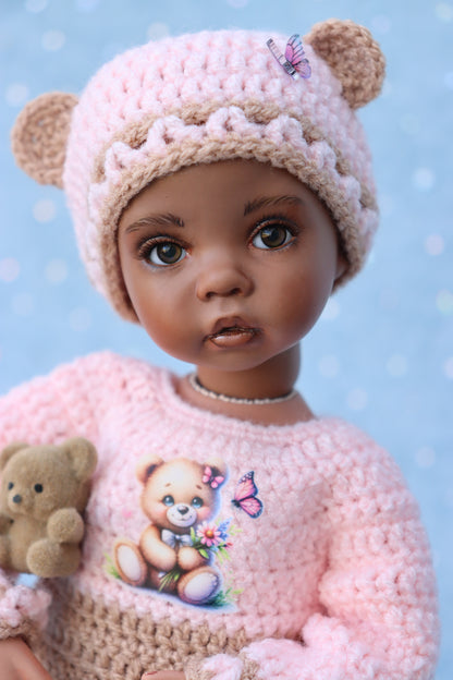 Precious - OOAK - 11" Porcelain Doll -from Dianna Effner mold Expressions - MAFD