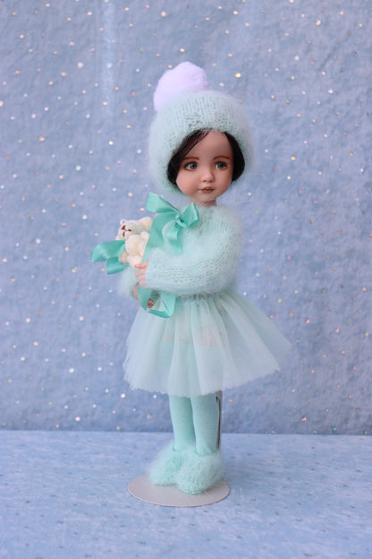 Allison - OOAK - 11" Porcelain Doll -from Dianna Effner mold- MAFD