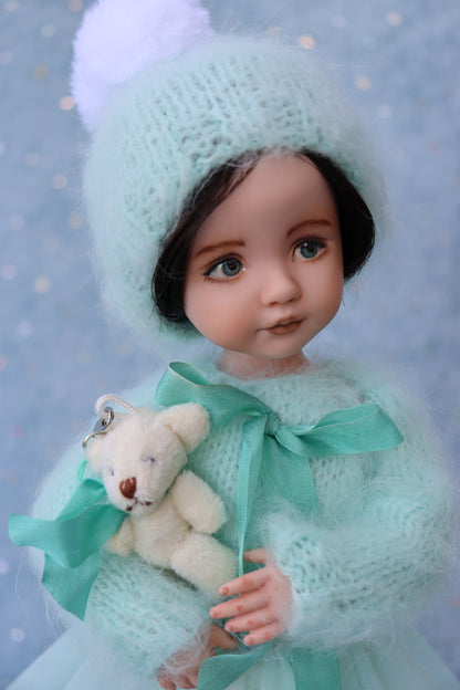 Allison - OOAK - 11" Porcelain Doll -from Dianna Effner mold- MAFD