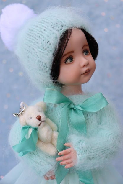 Allison - OOAK - 11" Porcelain Doll -from Dianna Effner mold- MAFD