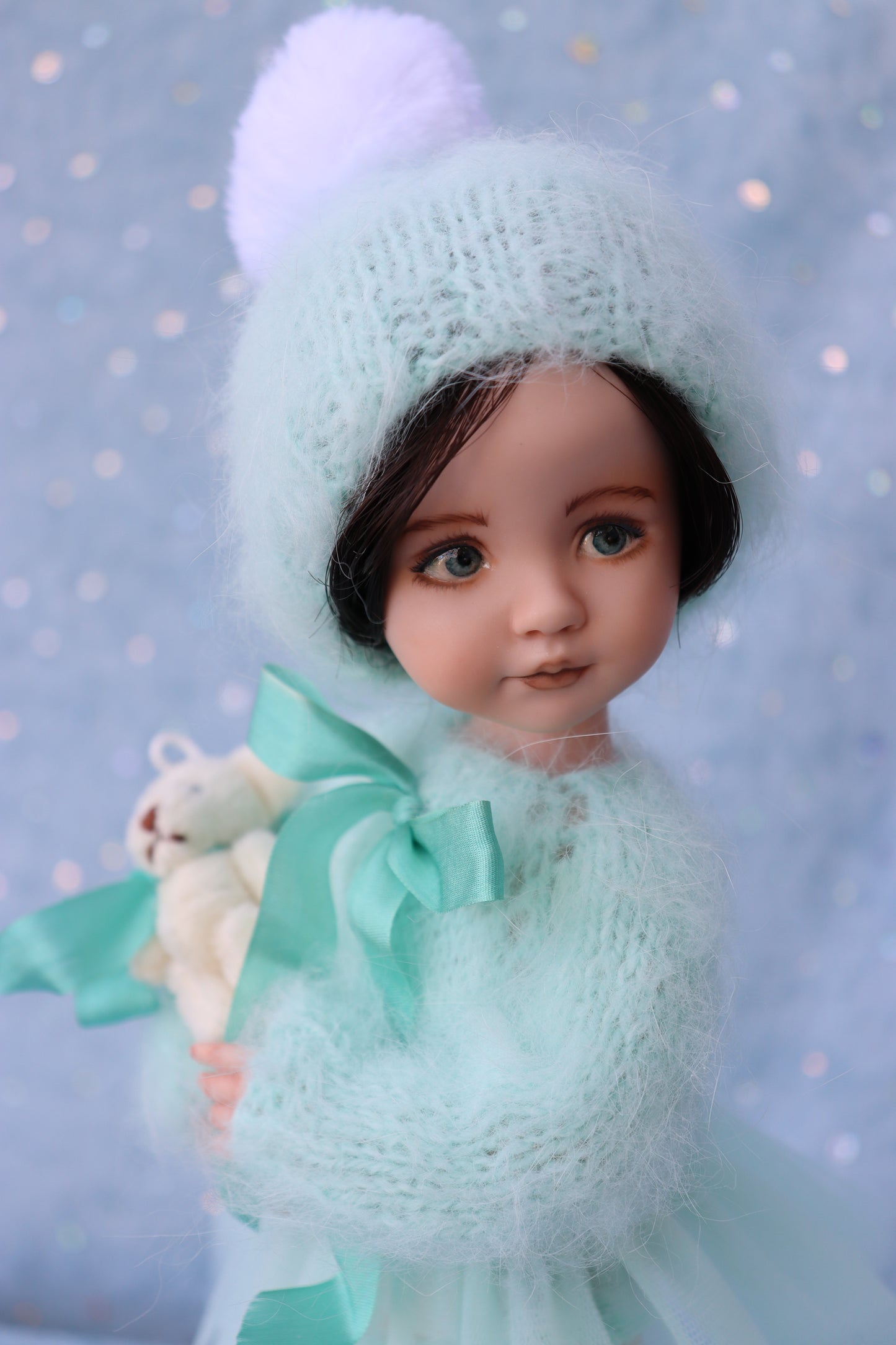 Allison - OOAK - 11" Porcelain Doll -from Dianna Effner mold- MAFD