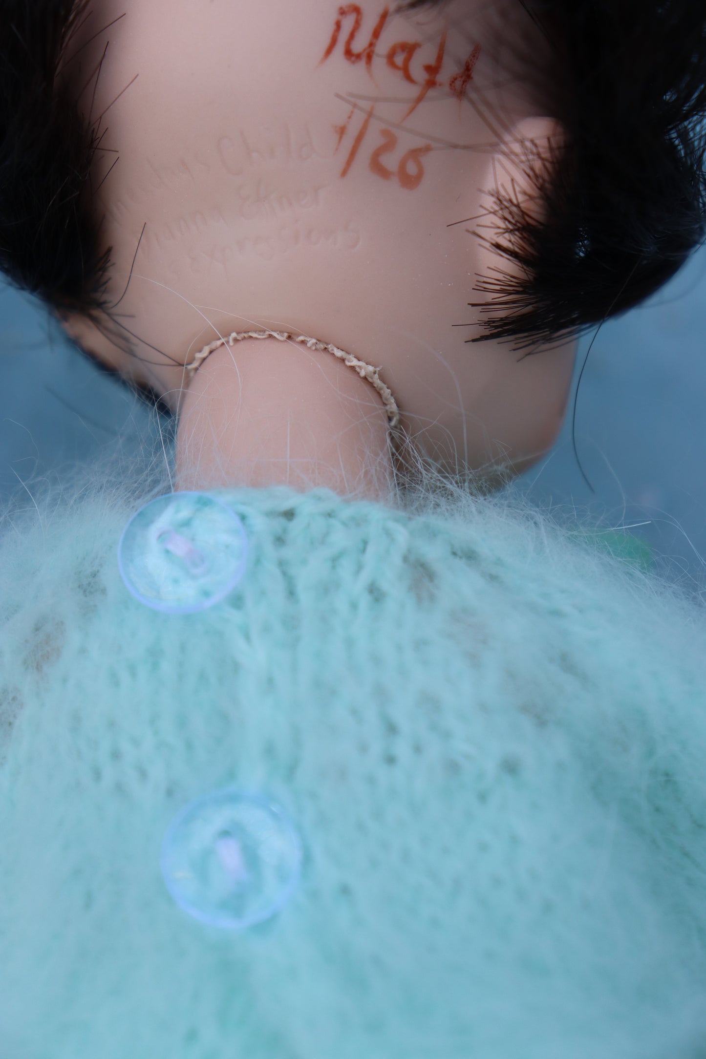 Allison - OOAK - 11" Porcelain Doll -from Dianna Effner mold- MAFD