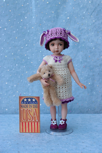 Portrait # 1 - OOAK - 11" Porcelain Doll - from Dianna Effner mold - MAFD