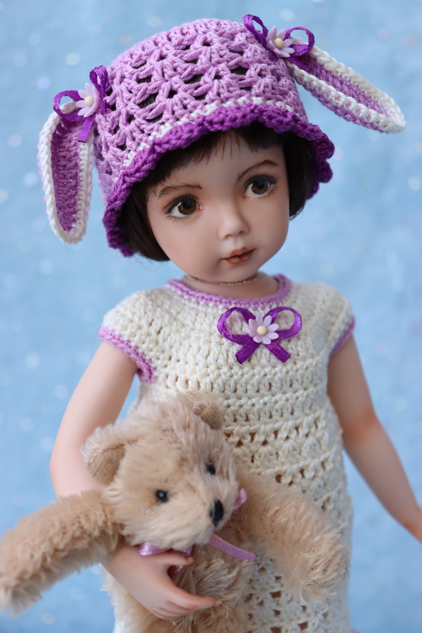 Portrait # 1 - OOAK - 11" Porcelain Doll - from Dianna Effner mold - MAFD