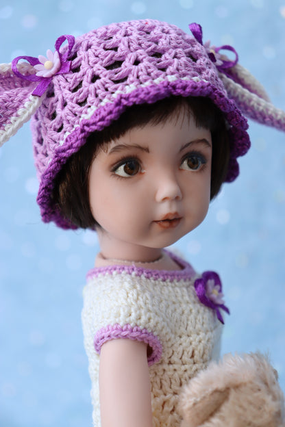 Portrait # 1 - OOAK - 11" Porcelain Doll - from Dianna Effner mold - MAFD