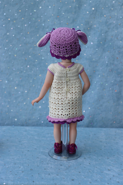 Portrait # 1 - OOAK - 11" Porcelain Doll - from Dianna Effner mold - MAFD