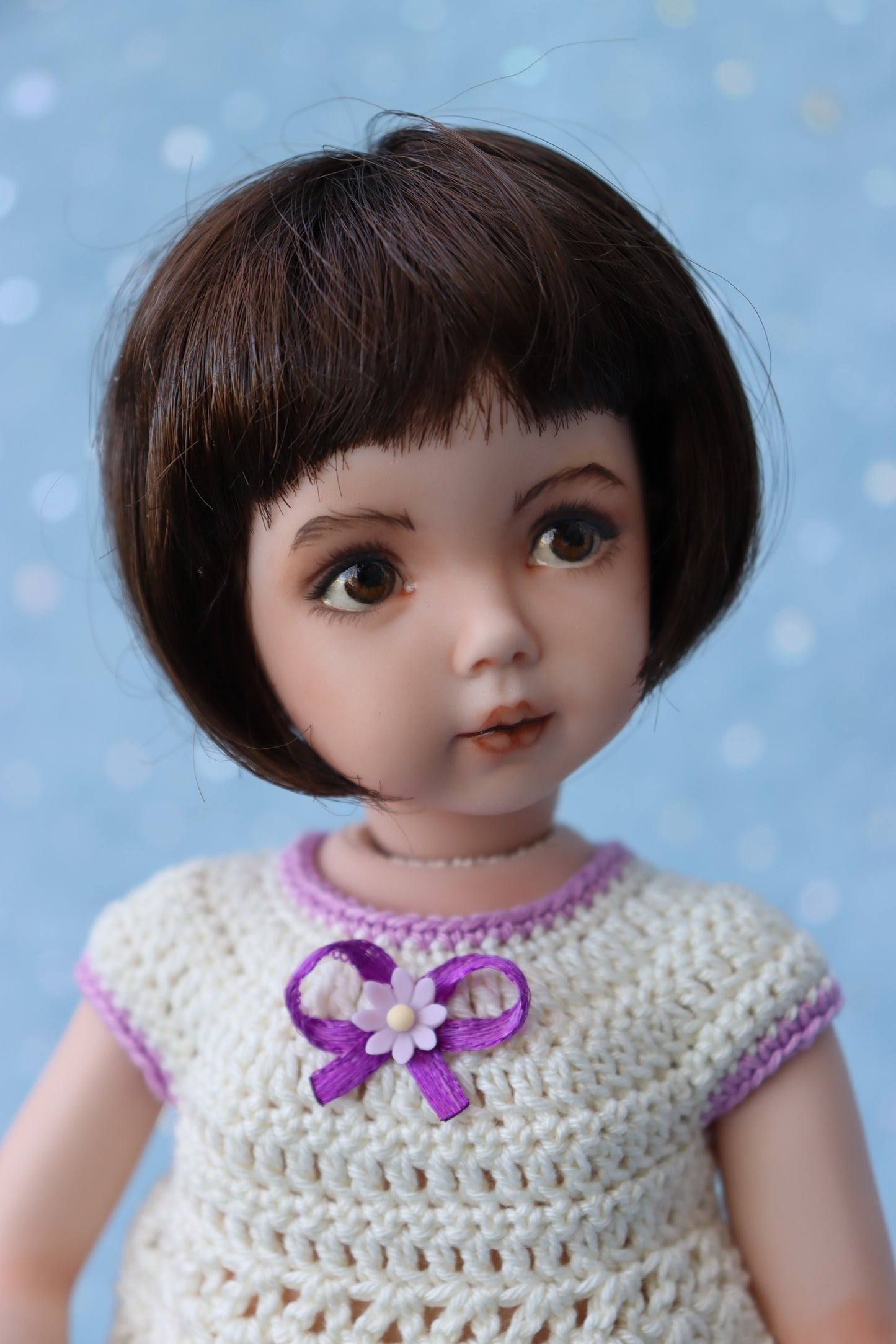 Portrait # 1 - OOAK - 11" Porcelain Doll - from Dianna Effner mold - MAFD