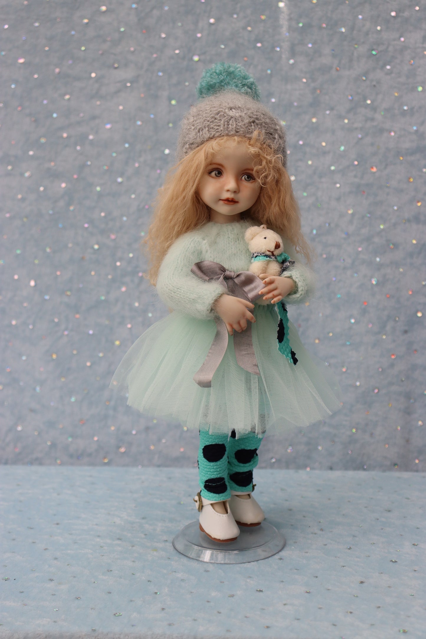 Allison - OOAK - 11" Porcelain Doll - from Dianna Effner mold - MAFD