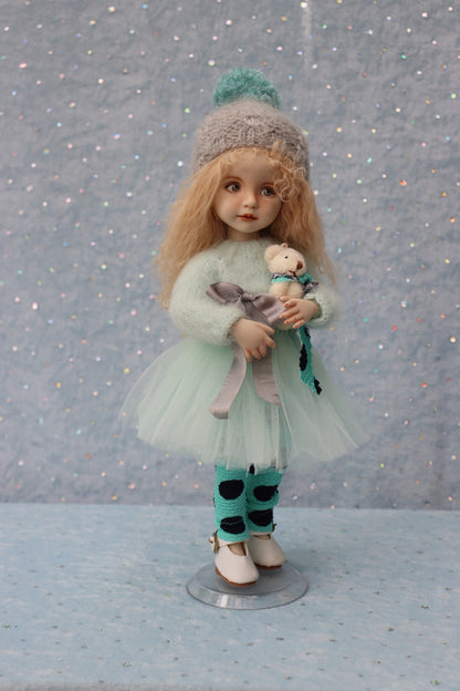Allison - OOAK - 11" Porcelain Doll - from Dianna Effner mold - MAFD