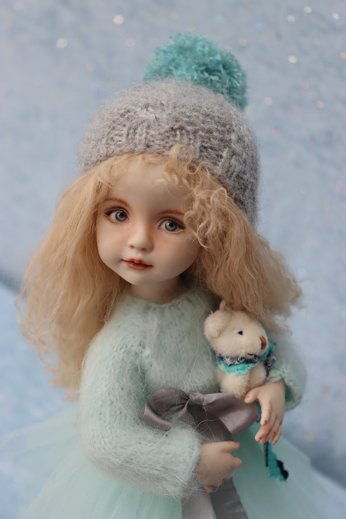 Allison - OOAK - 11" Porcelain Doll - from Dianna Effner mold - MAFD
