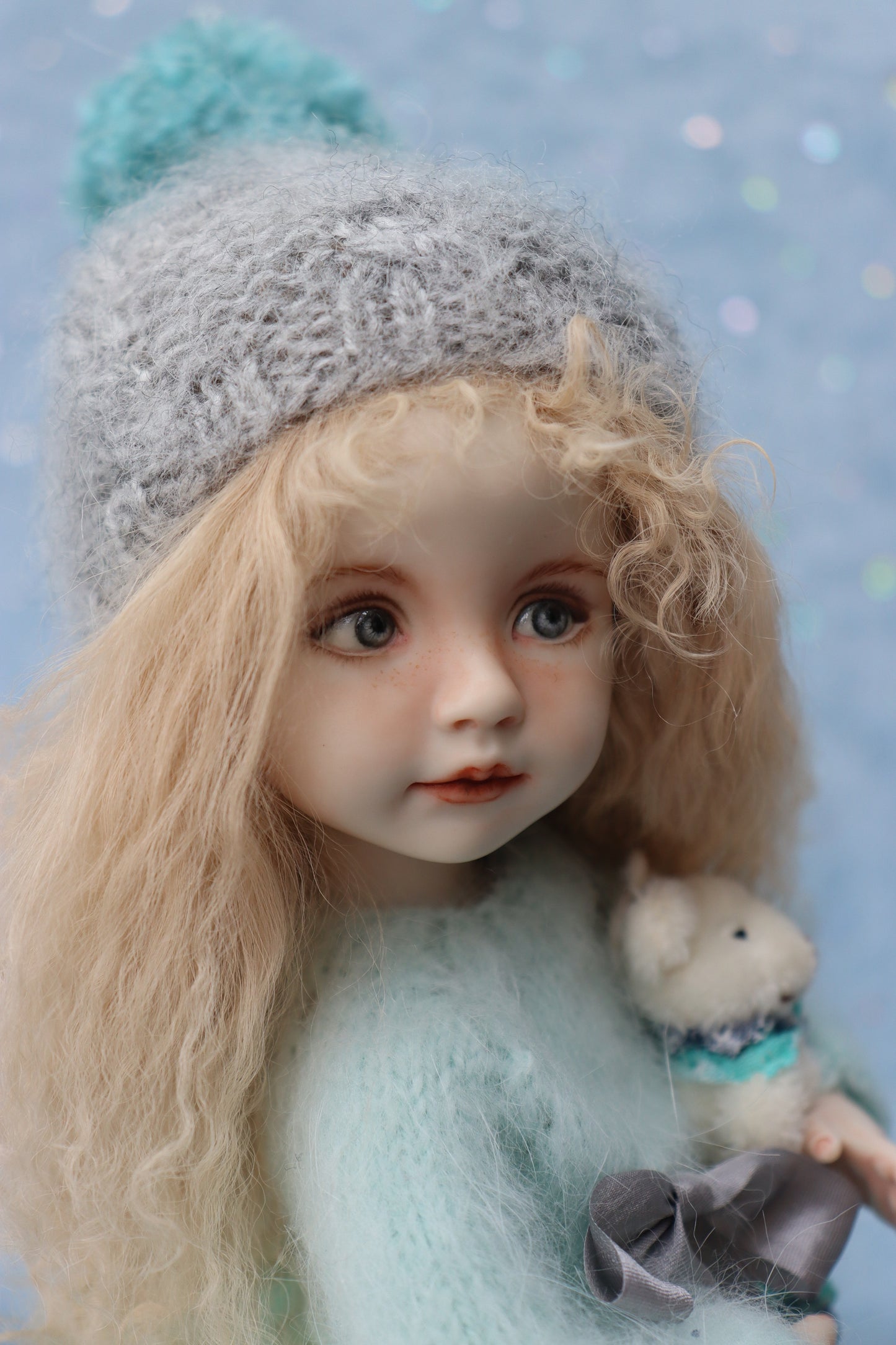 Allison - OOAK - 11" Porcelain Doll - from Dianna Effner mold - MAFD