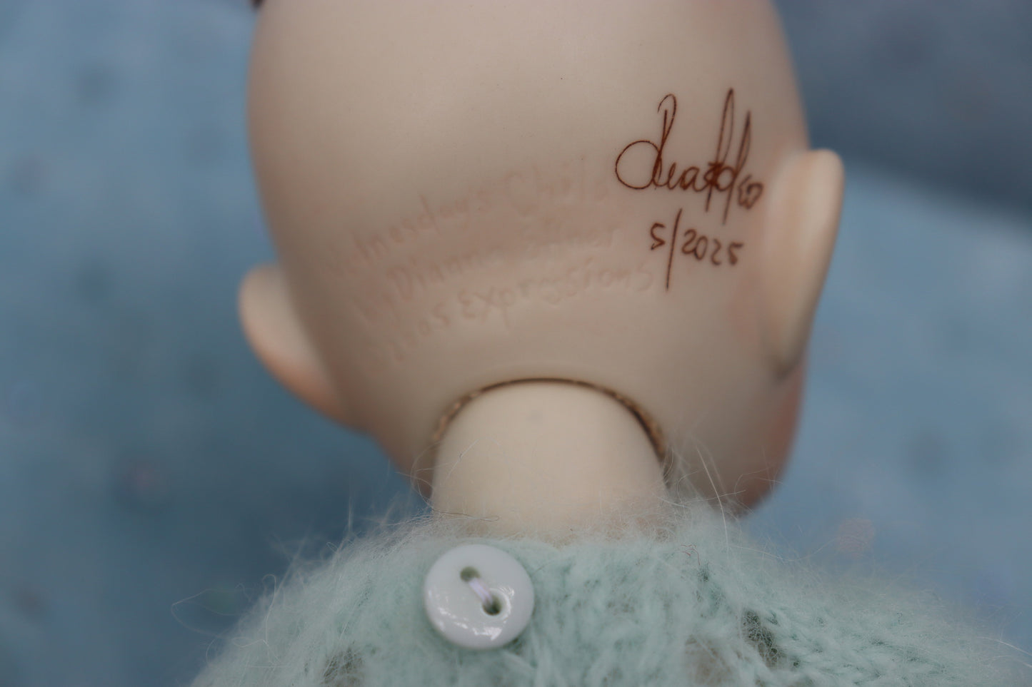Allison - OOAK - 11" Porcelain Doll - from Dianna Effner mold - MAFD