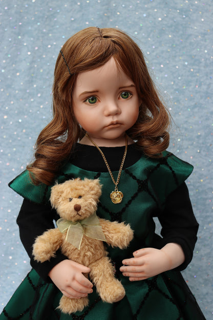 Molly - OOAK - RARE 26" Height - Porcelain Doll - from Dianna Effner mold - MAFD