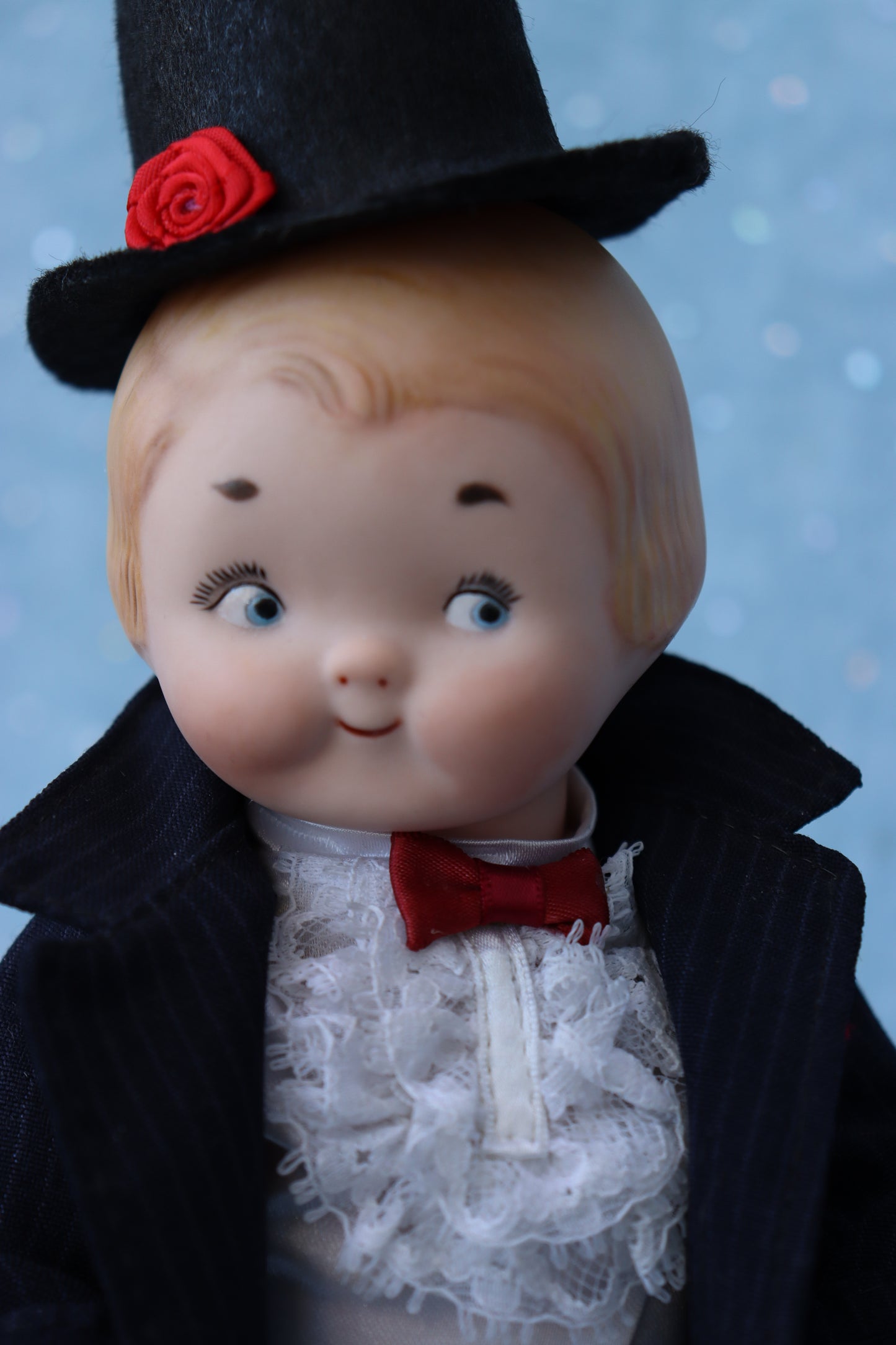 Campbell Kid - Vernon Seeley mold - Boy&Girl - Antique Repro - 9" Porcelain Doll