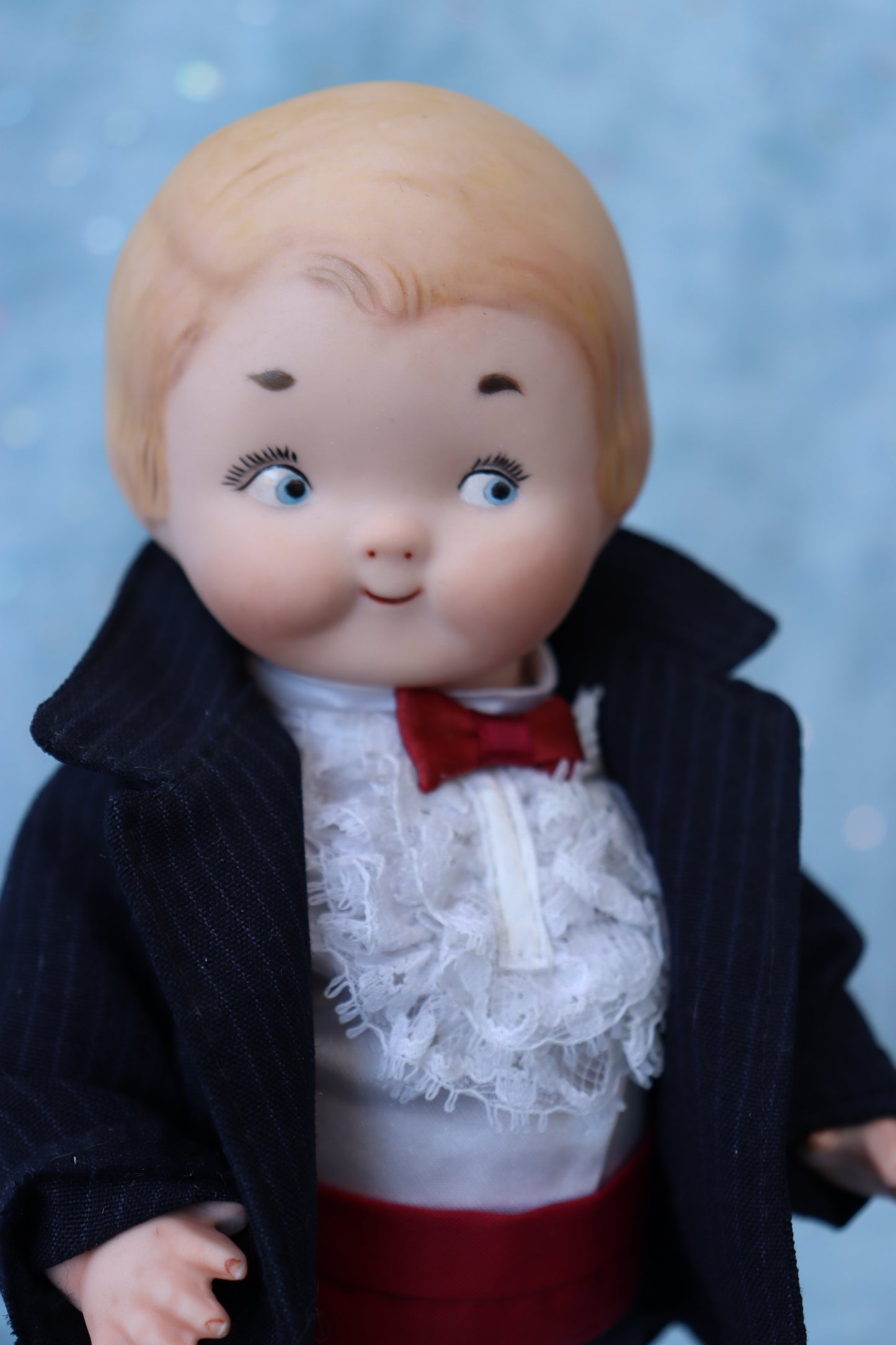 Campbell Kid - Vernon Seeley mold - Boy&Girl - Antique Repro - 9" Porcelain Doll