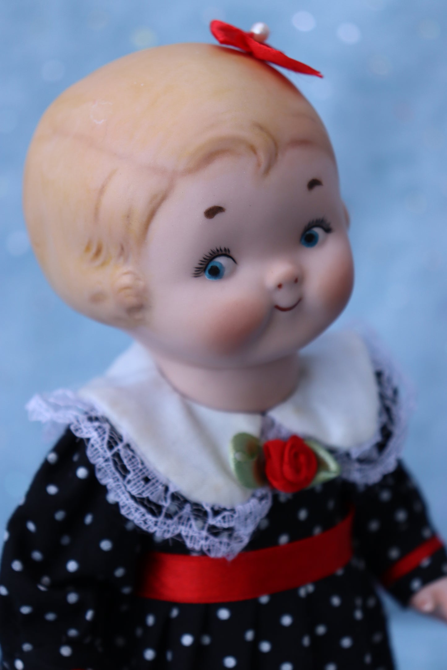 Campbell Kid - Vernon Seeley mold - Boy&Girl - Antique Repro - 9" Porcelain Doll