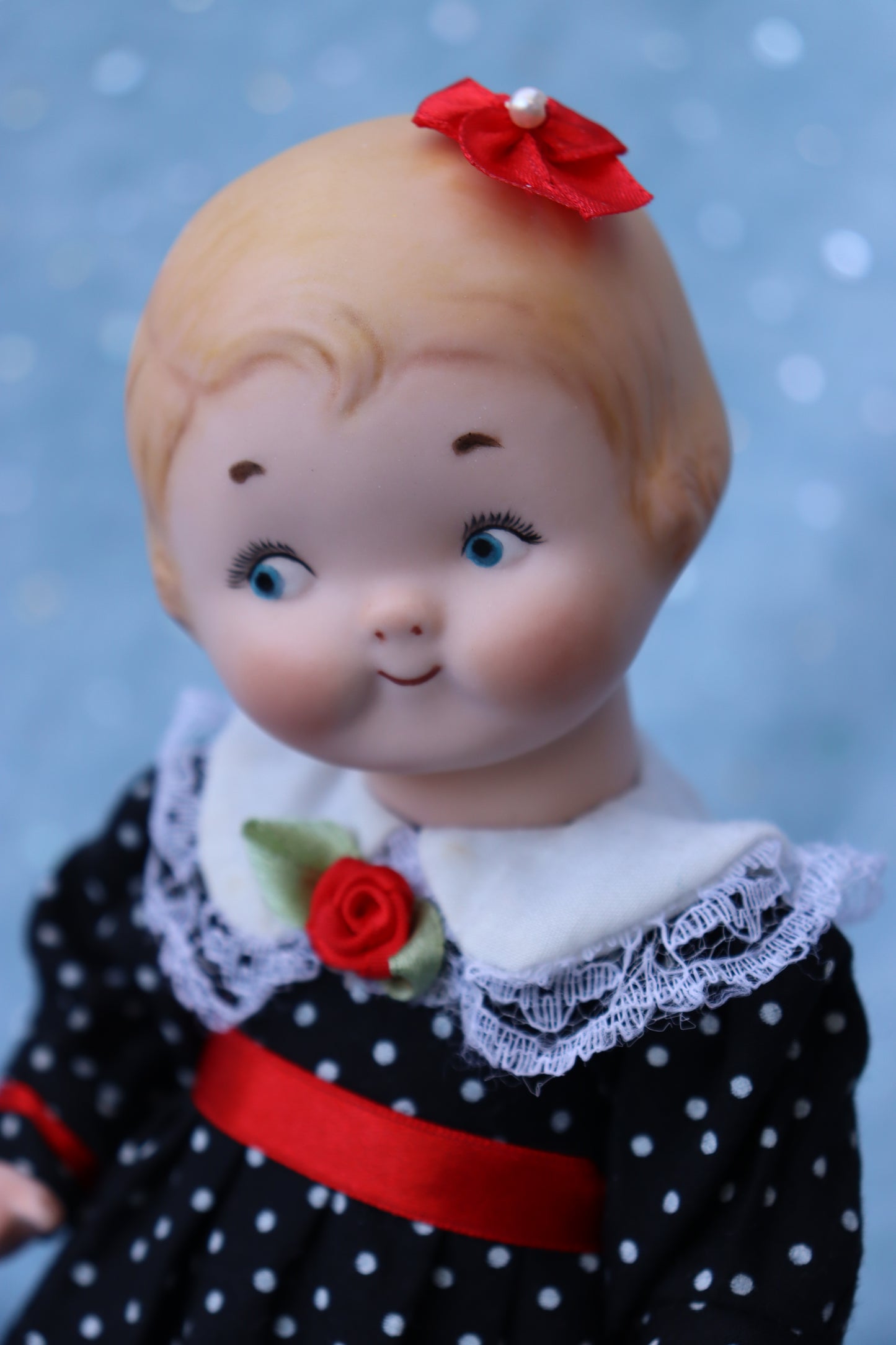 Campbell Kid - Vernon Seeley mold - Boy&Girl - Antique Repro - 9" Porcelain Doll