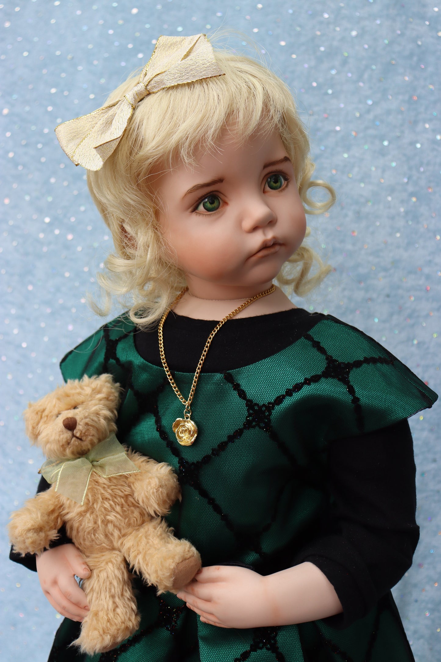 Molly - OOAK - RARE 26" Height - Porcelain Doll - from Dianna Effner mold - MAFD