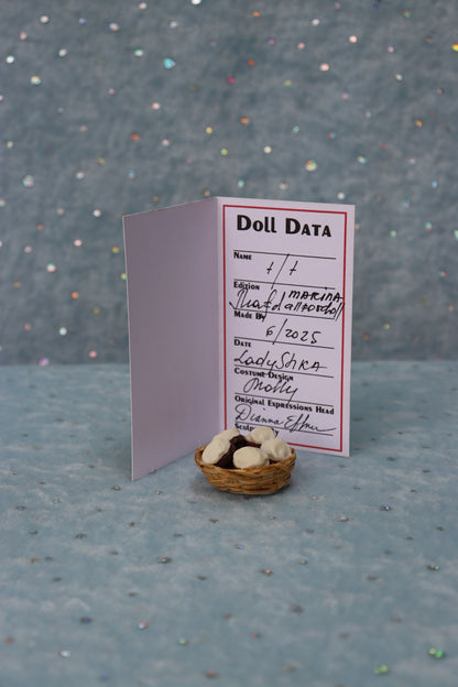 Molly - OOAK - 11" Porcelain Doll - from Dianna Effner mold Expressions - MAFD