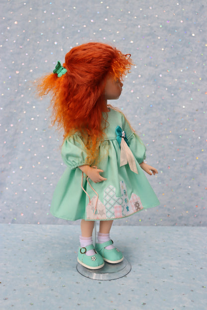 Little Darling #1 - OOAK - 11" Porcelain Doll - from Dianna Effner mold - MAFD