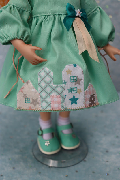 Little Darling #1 - OOAK - 11" Porcelain Doll - from Dianna Effner mold - MAFD