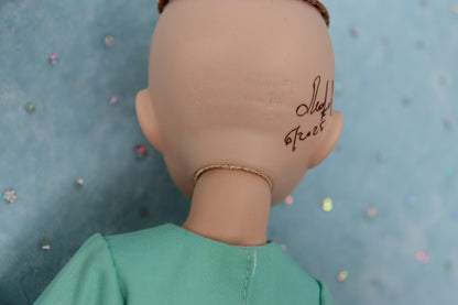 Little Darling #1 - OOAK - 11" Porcelain Doll - from Dianna Effner mold - MAFD