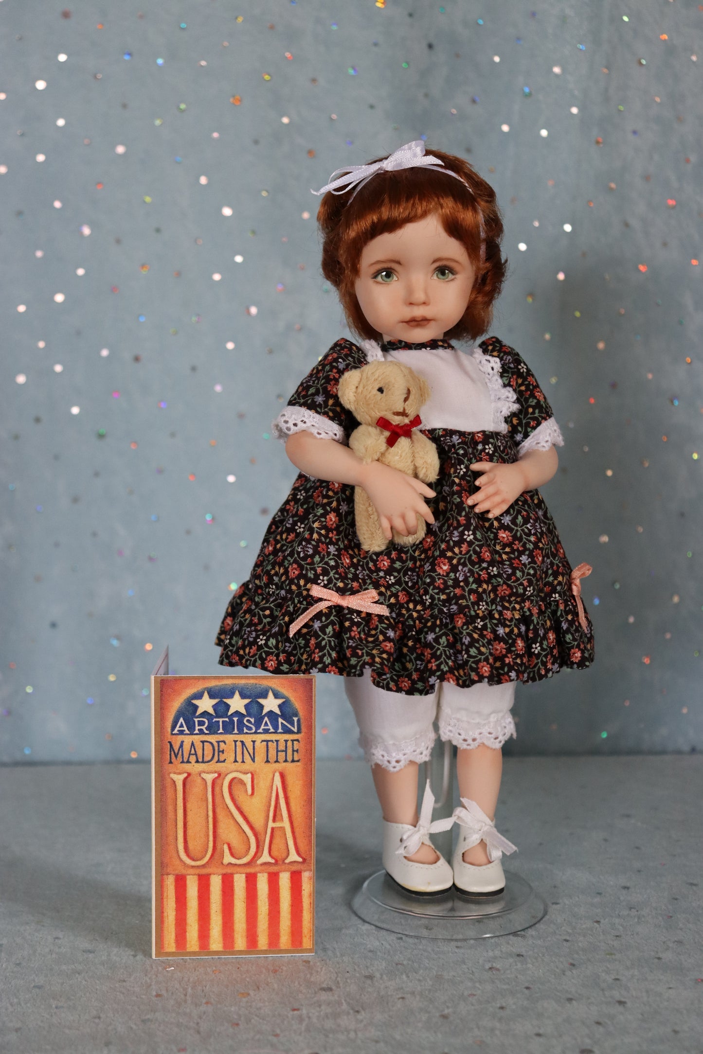 Kayla - OOAK - 11" Porcelain Doll - from Dianna Effner Expressions mold - MAFD