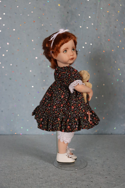 Kayla - OOAK - 11" Porcelain Doll - from Dianna Effner Expressions mold - MAFD