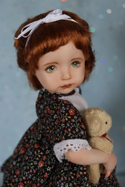 Kayla - OOAK - 11" Porcelain Doll - from Dianna Effner Expressions mold - MAFD