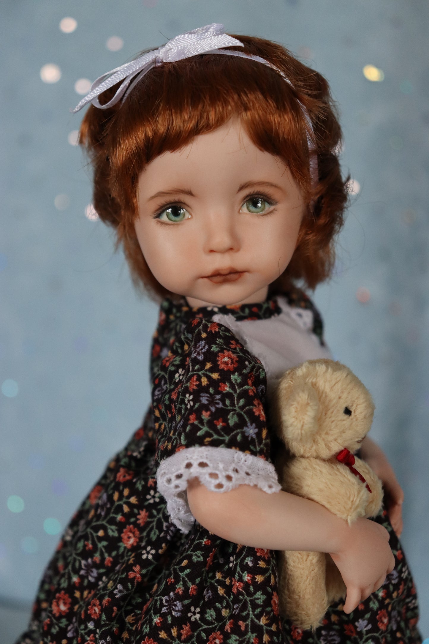 Kayla - OOAK - 11" Porcelain Doll - from Dianna Effner Expressions mold - MAFD
