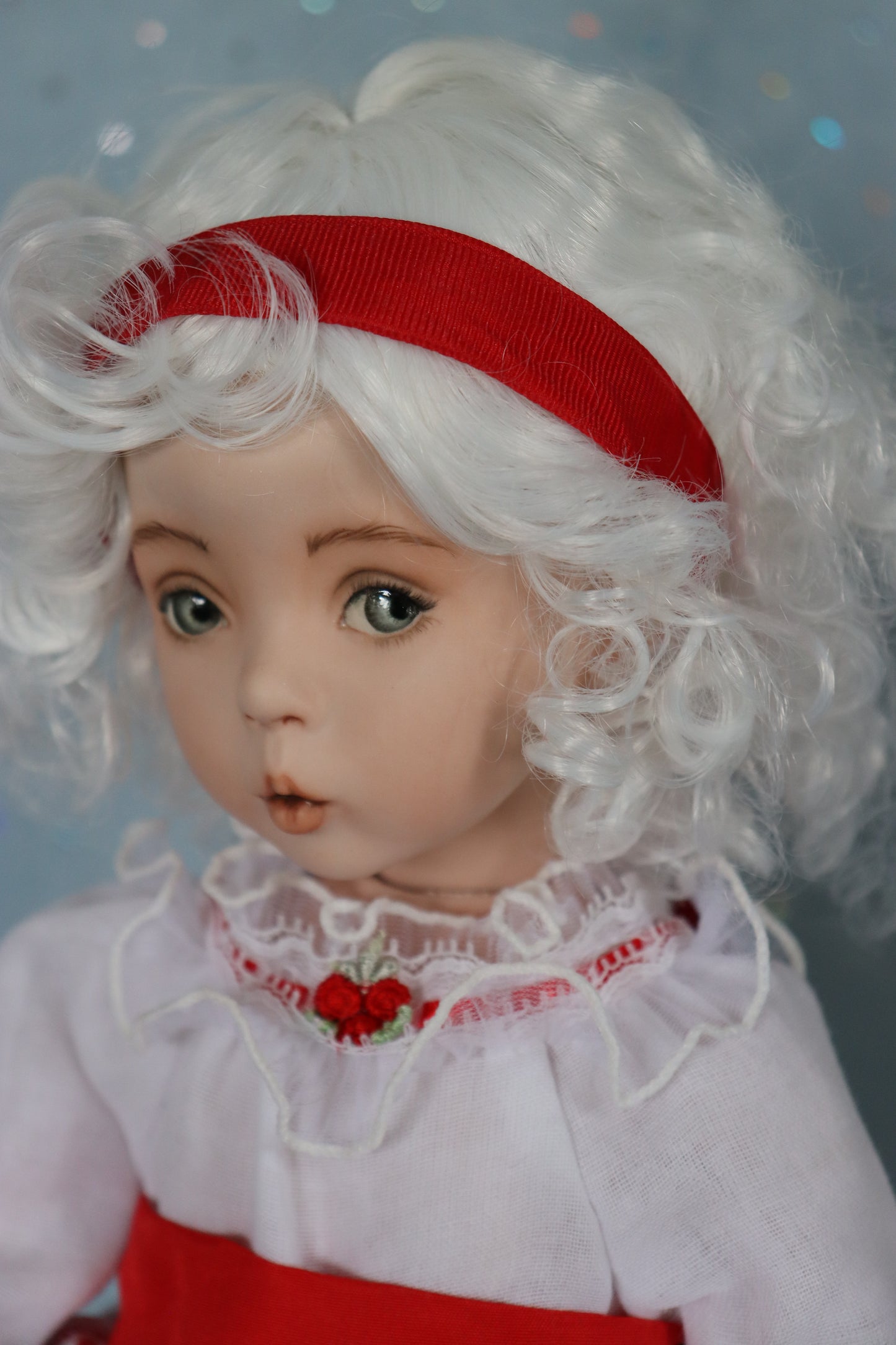 GiGi - OOAK - 14" Porcelain Doll - from Dianna Effner mold Expressions - MAFD