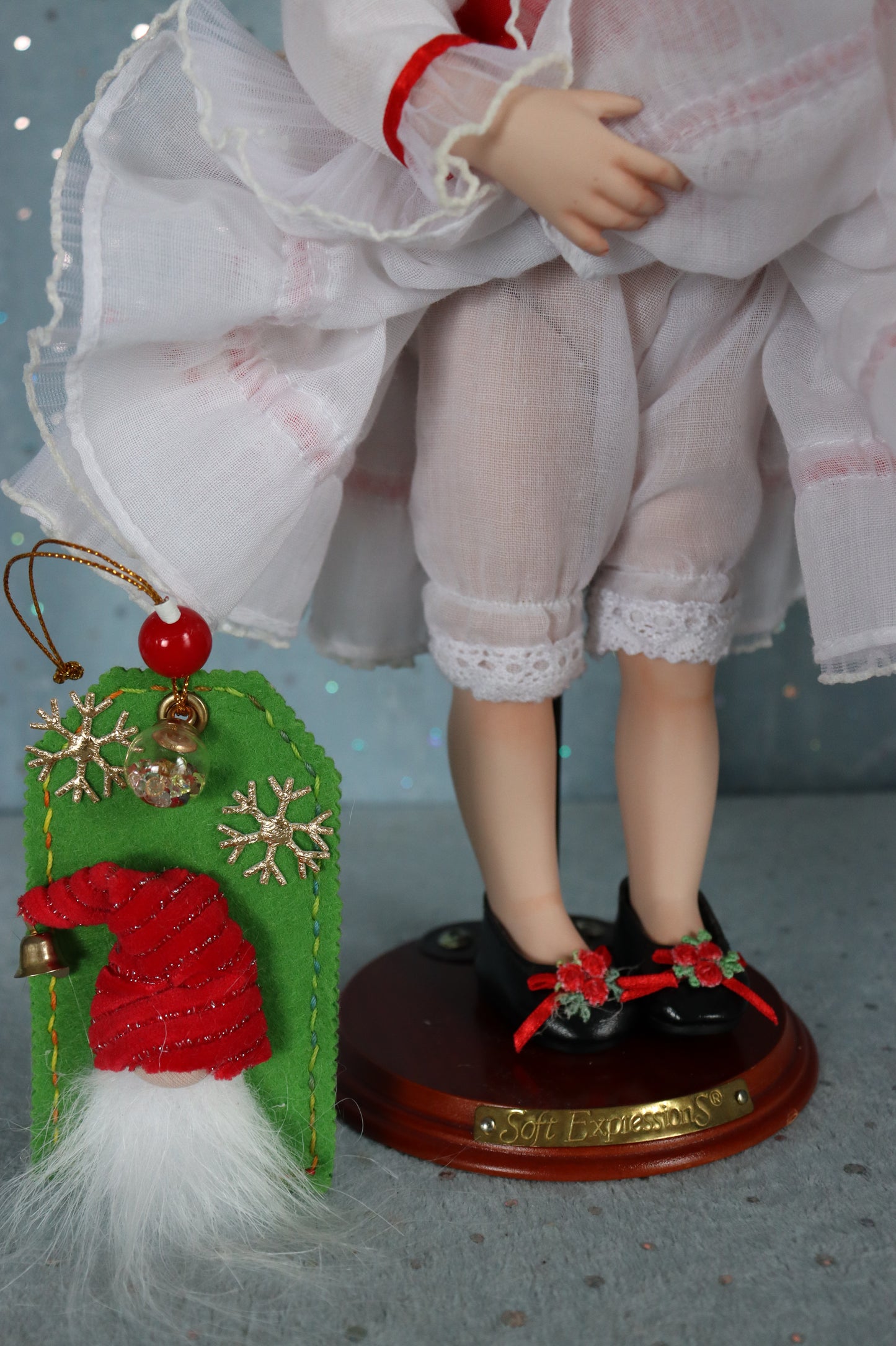 GiGi - OOAK - 14" Porcelain Doll - from Dianna Effner mold Expressions - MAFD