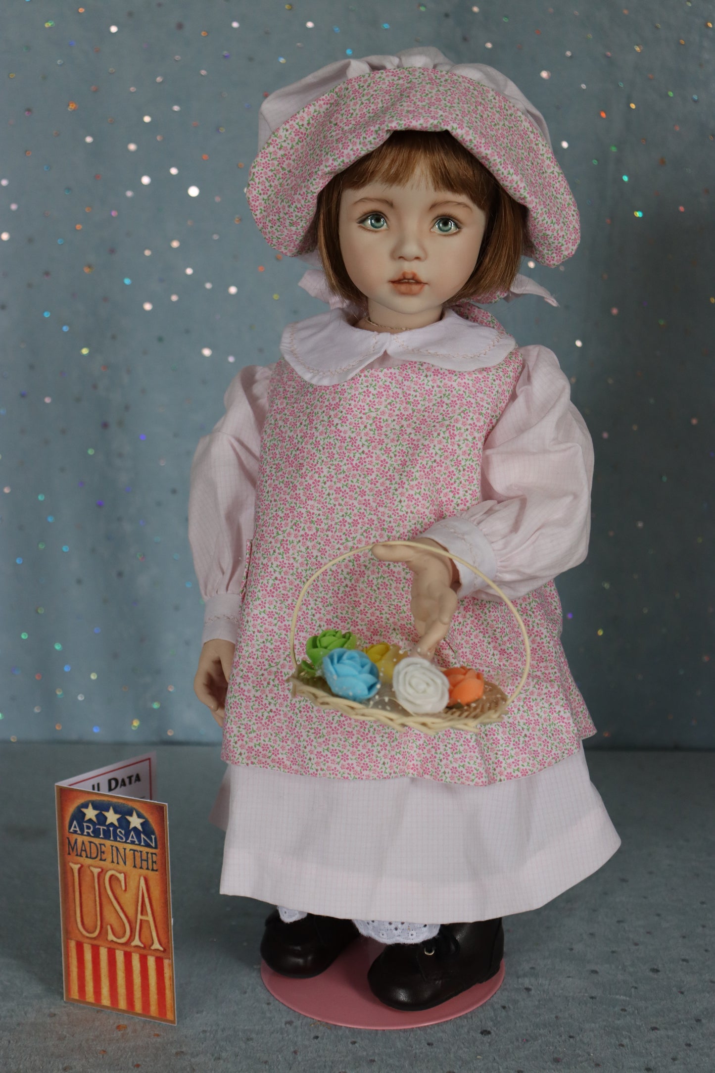 Brooke - OOAK - 16" Porcelain Doll - from Dianna Effner Expressions mold - MAFD