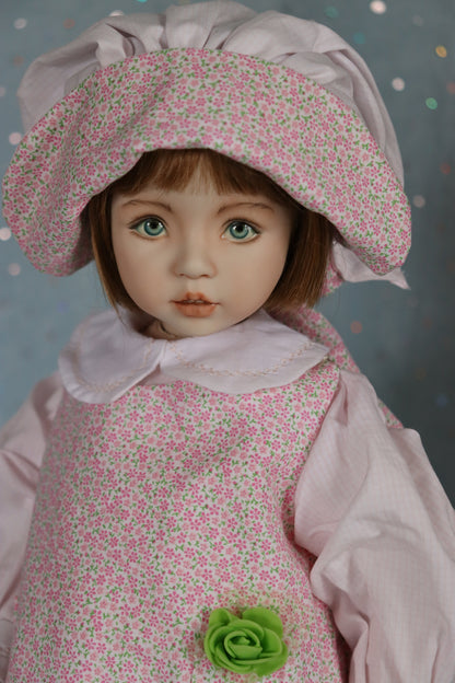 Brooke - OOAK - 16" Porcelain Doll - from Dianna Effner Expressions mold - MAFD