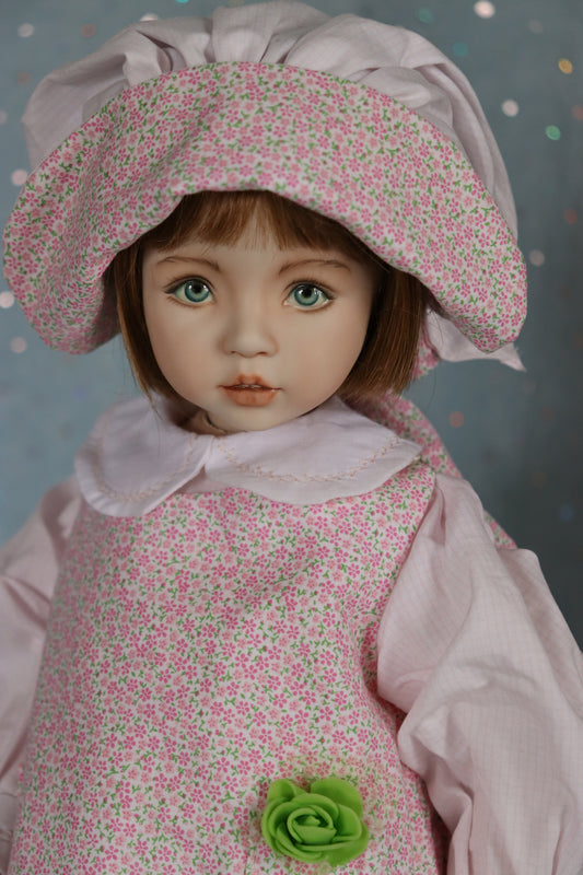 Brooke - OOAK - 16" Porcelain Doll - from Dianna Effner Expressions mold - MAFD
