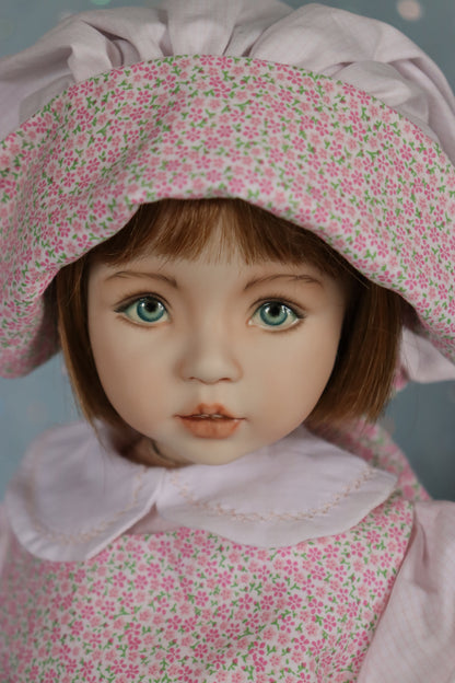 Brooke - OOAK - 16" Porcelain Doll - from Dianna Effner Expressions mold - MAFD
