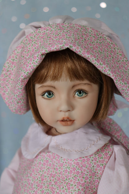 Brooke - OOAK - 16" Porcelain Doll - from Dianna Effner Expressions mold - MAFD