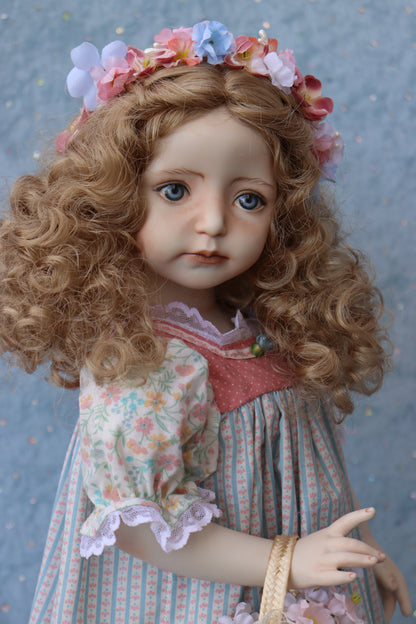 RARE Laura- OOAK - 20" Porcelain Doll - from Dianna Effner mold - MAFD