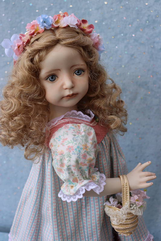 RARE Laura- OOAK - 20" Porcelain Doll - from Dianna Effner mold - MAFD