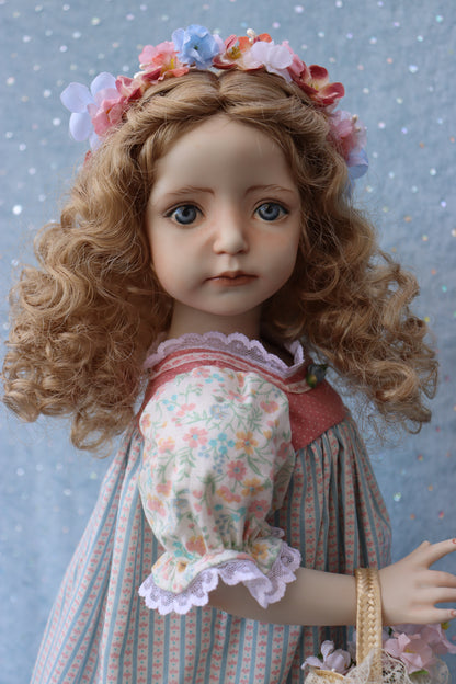 RARE Laura- OOAK - 20" Porcelain Doll - from Dianna Effner mold - MAFD