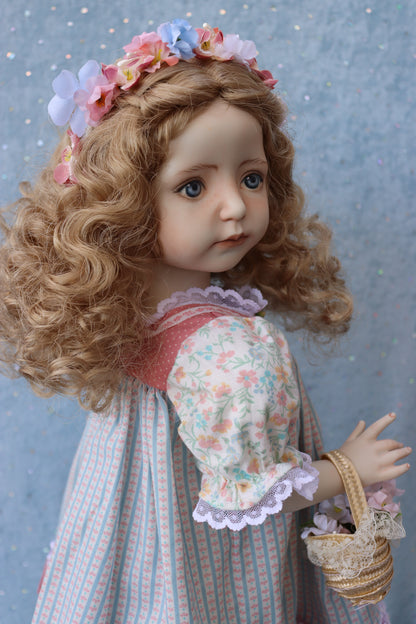 RARE Laura- OOAK - 20" Porcelain Doll - from Dianna Effner mold - MAFD