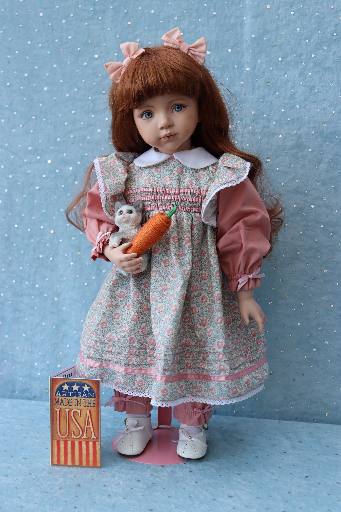 April - OOAK - 18" Porcelain Doll - from Dianna Effner mold Expressions - MAFD