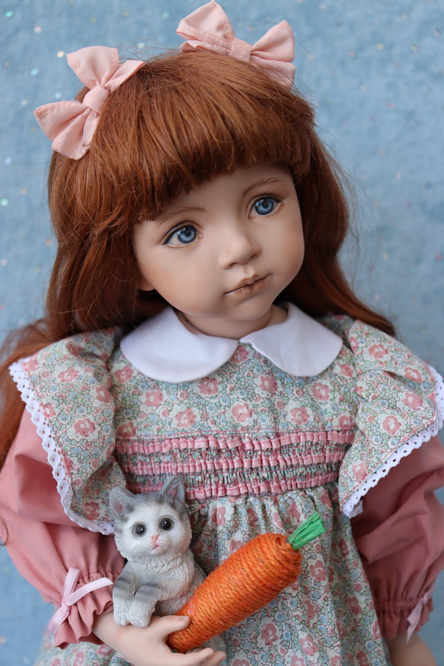 April - OOAK - 18" Porcelain Doll - from Dianna Effner mold Expressions - MAFD