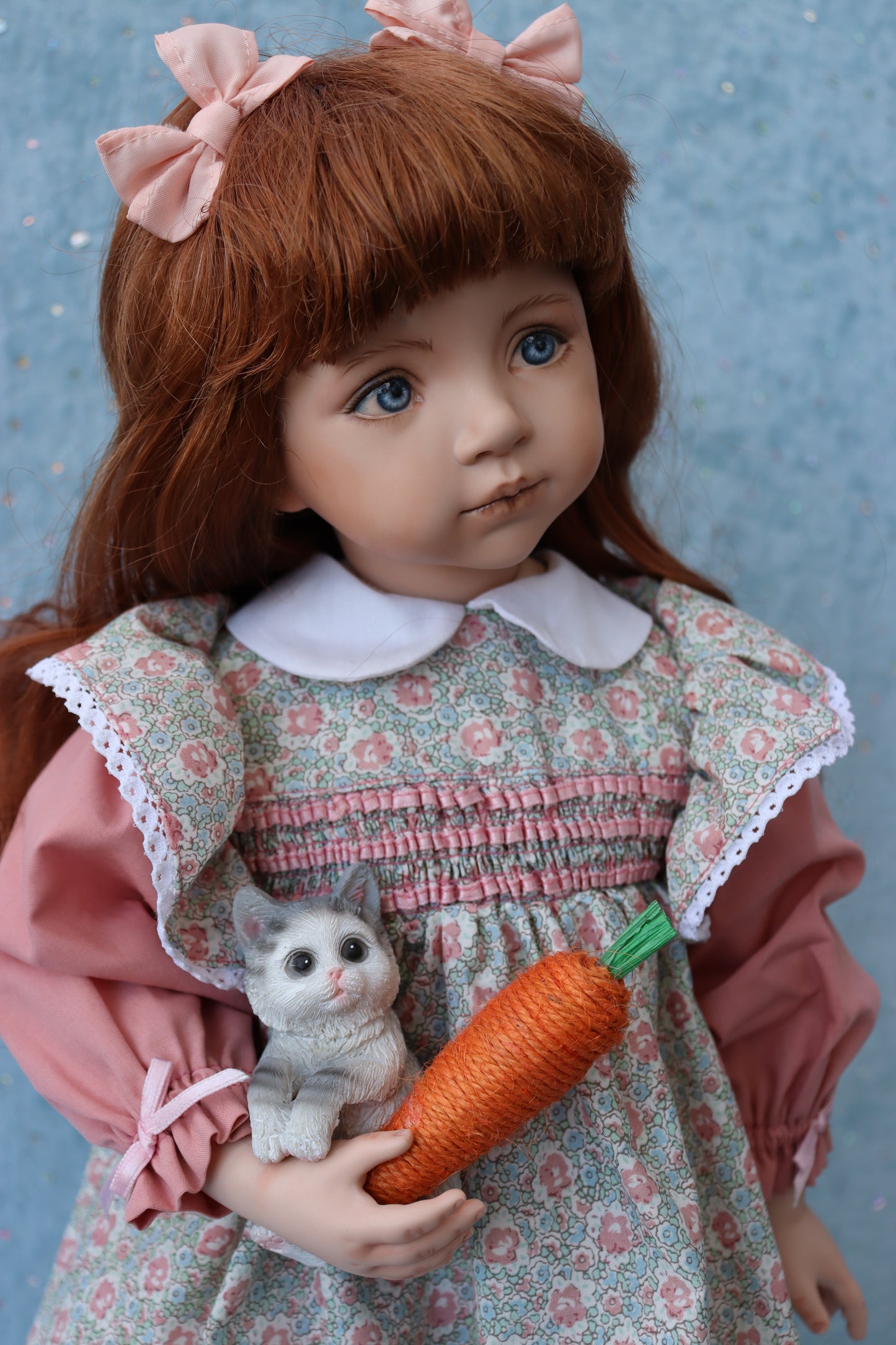 April - OOAK - 18" Porcelain Doll - from Dianna Effner mold Expressions - MAFD