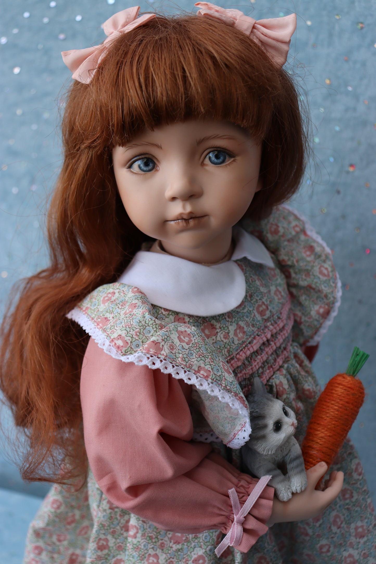 April - OOAK - 18" Porcelain Doll - from Dianna Effner mold Expressions - MAFD