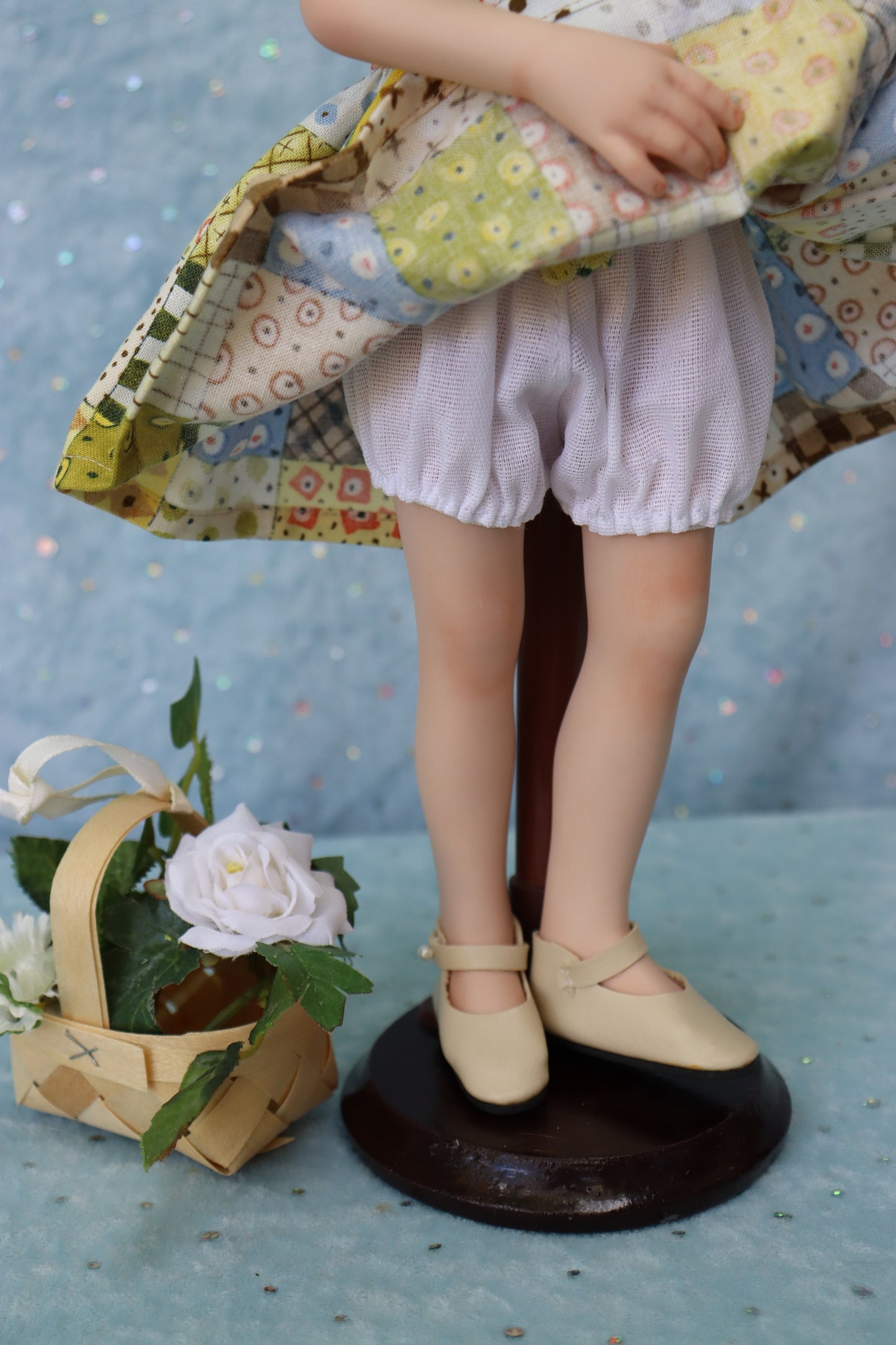 Nicole - OOAK - 12" Porcelain Doll - from Dianna Effner mold Expressions - MAFD
